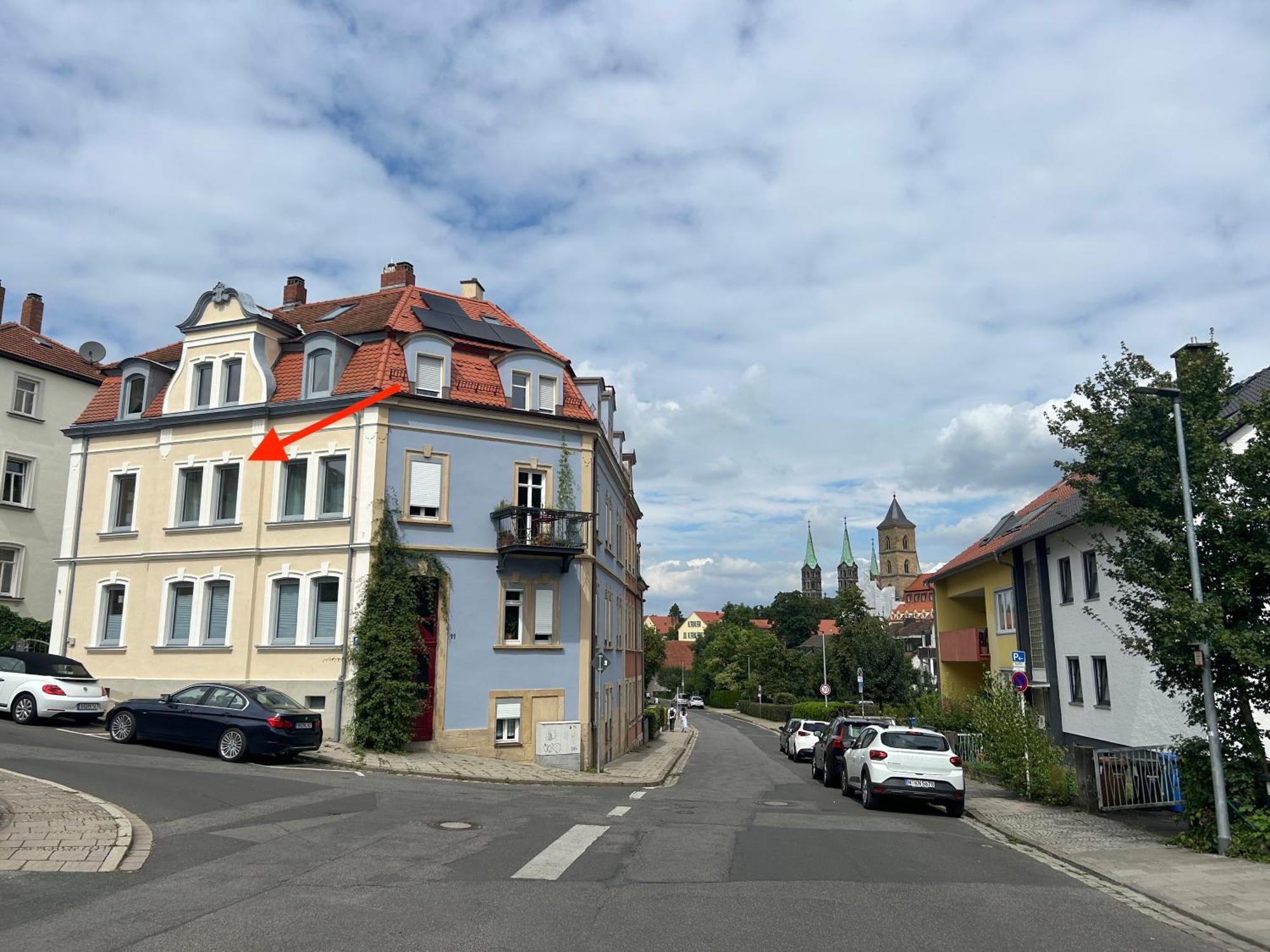 Wohnung Am Rande Der Altstadt Bambergs Eksteriør bilde
