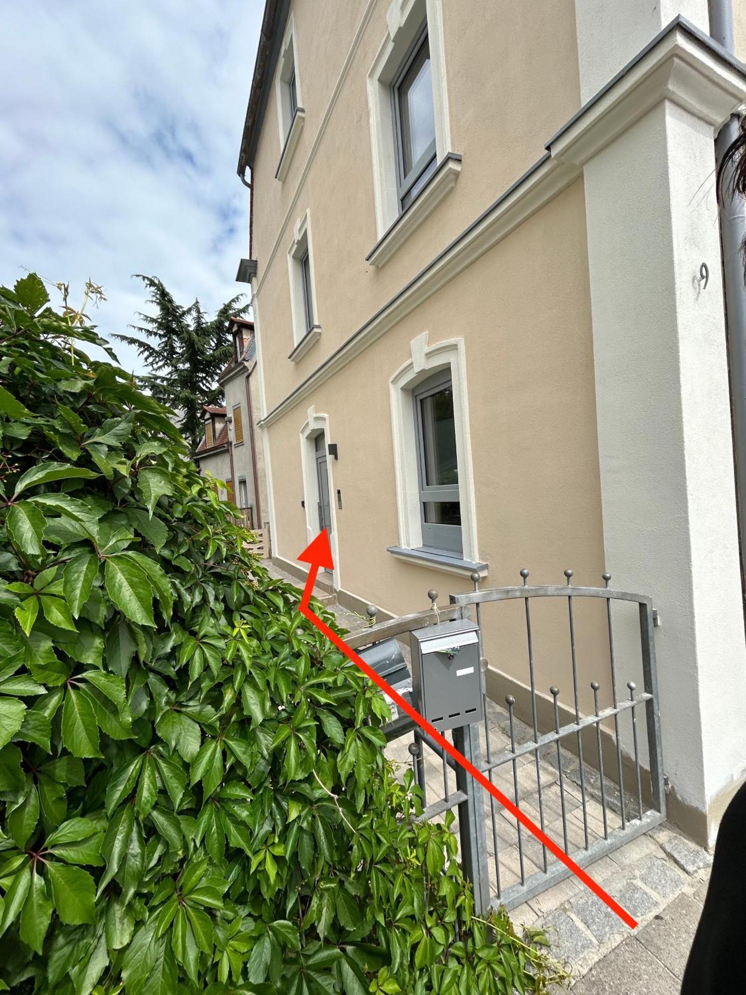 Wohnung Am Rande Der Altstadt Bambergs Eksteriør bilde